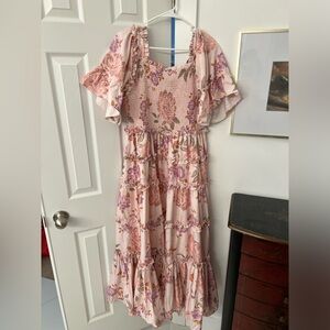 NWOT JessaKae Senna Floral Dress - Size XL